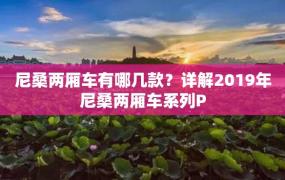 尼桑两厢车有哪几款？详解2019年尼桑两厢车系列P