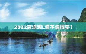 2022款途观L值不值得买？