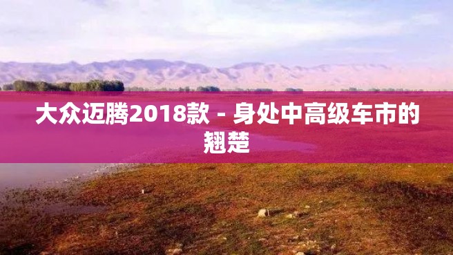 大众迈腾2018款 - 身处中高级车市的翘楚