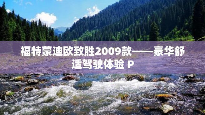 福特蒙迪欧致胜2009款——豪华舒适驾驶体验 P