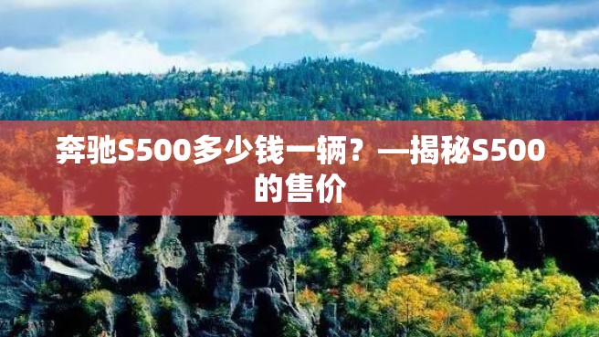 奔驰S500多少钱一辆？—揭秘S500的售价