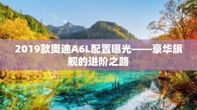 2019款奥迪A6L配置曝光——豪华旗舰的进阶之路