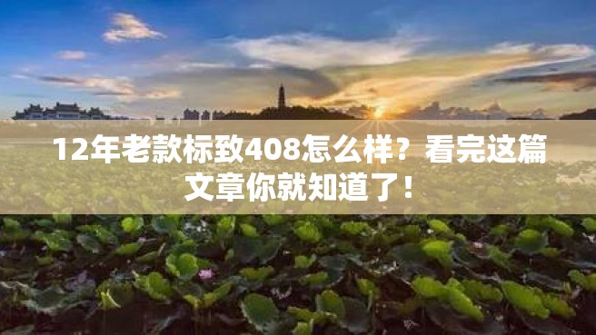 12年老款标致408怎么样？看完这篇文章你就知道了！