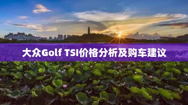 大众Golf TSI价格分析及购车建议