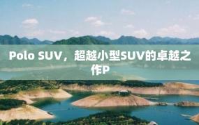 Polo SUV，超越小型SUV的卓越之作P