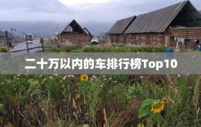 二十万以内的车排行榜Top10