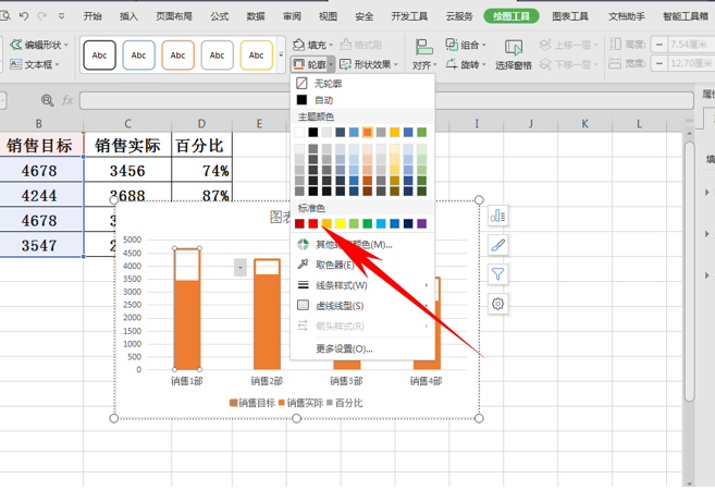 wps怎么做柱状图表详细介绍