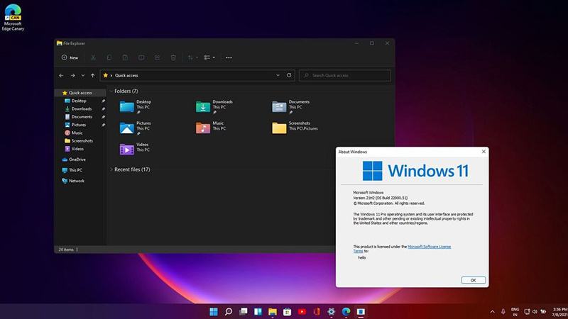 微软win11版本号显示21h2用户们很快即可升级win11