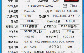 RX460评测跑分参数介绍