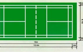 网球场地标准尺寸