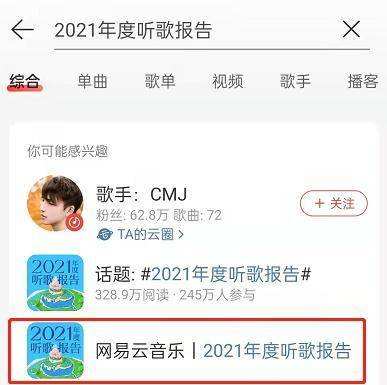 网易云音乐年度报告怎么看2021