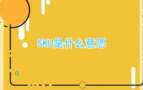 sku是什么意思啊(sku是什么意思的缩写)