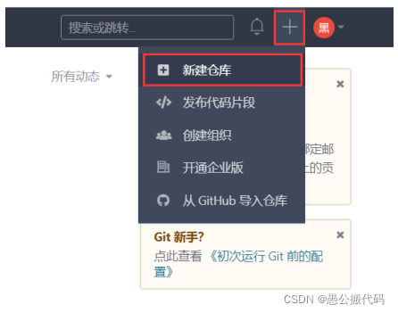 gitee怎么把私有仓库改成公共仓库