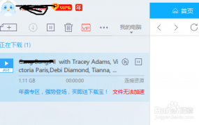 百度网盘一直在下载请求中怎么解决