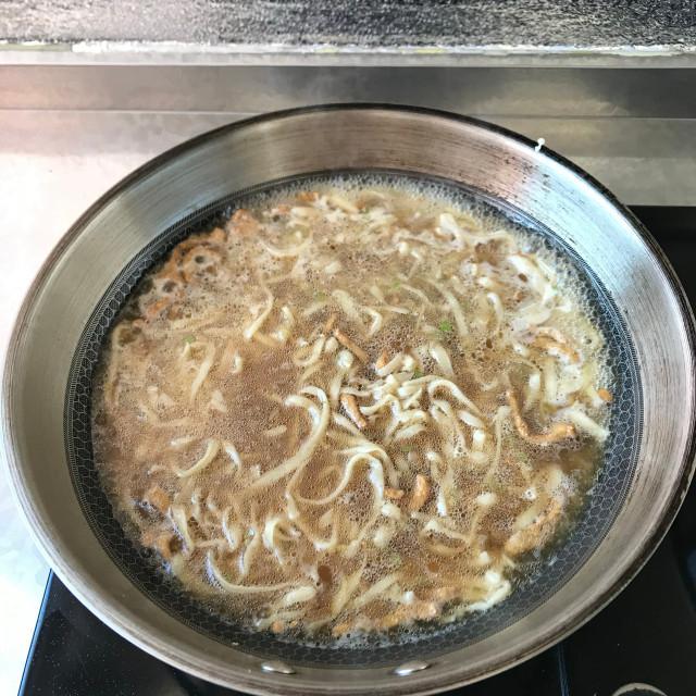 肉丝炝锅面条家常做法