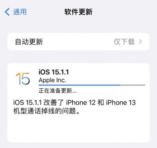 苹果ios15内存大小