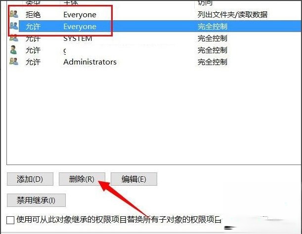 win10系统电脑文件夹拒绝访问的解决方法