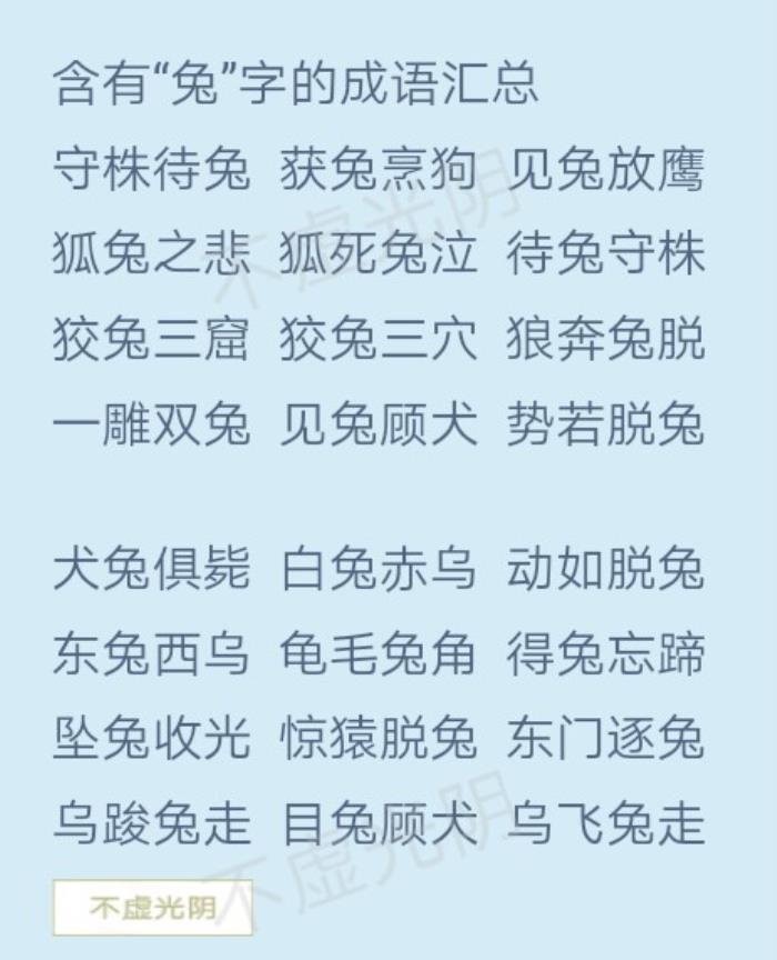 表字开头的成语