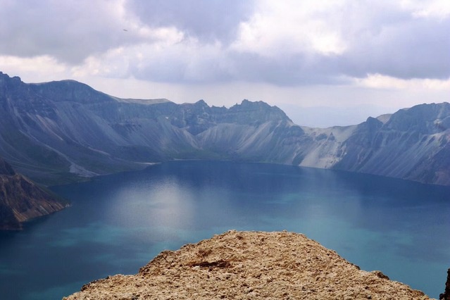 长白山天池火山