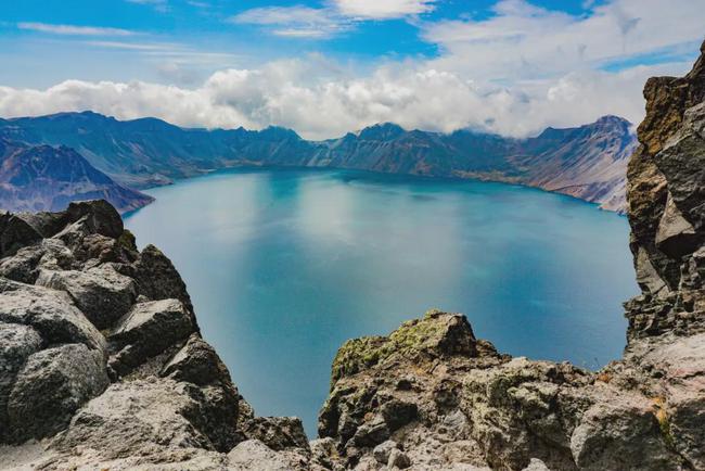 长白山天池火山