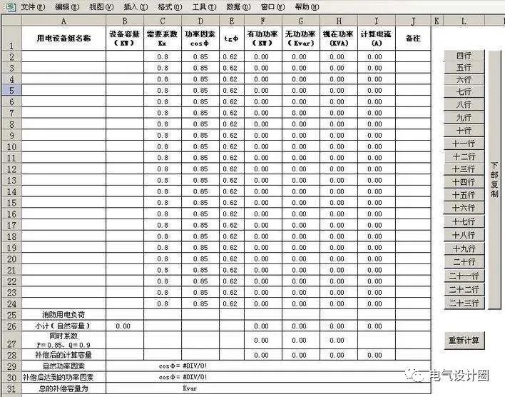 电力负荷怎么计算？几分钟带你了解清楚，好东西，赶紧收藏