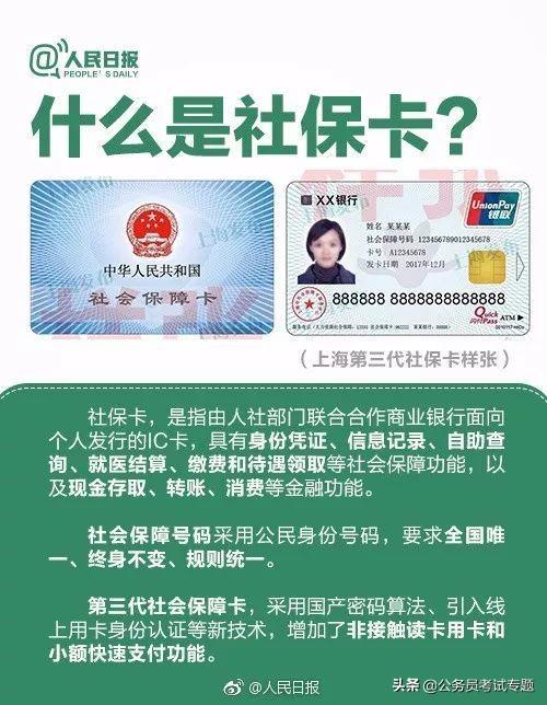 人民日报发布：超全社保卡使用指南，值得收藏！