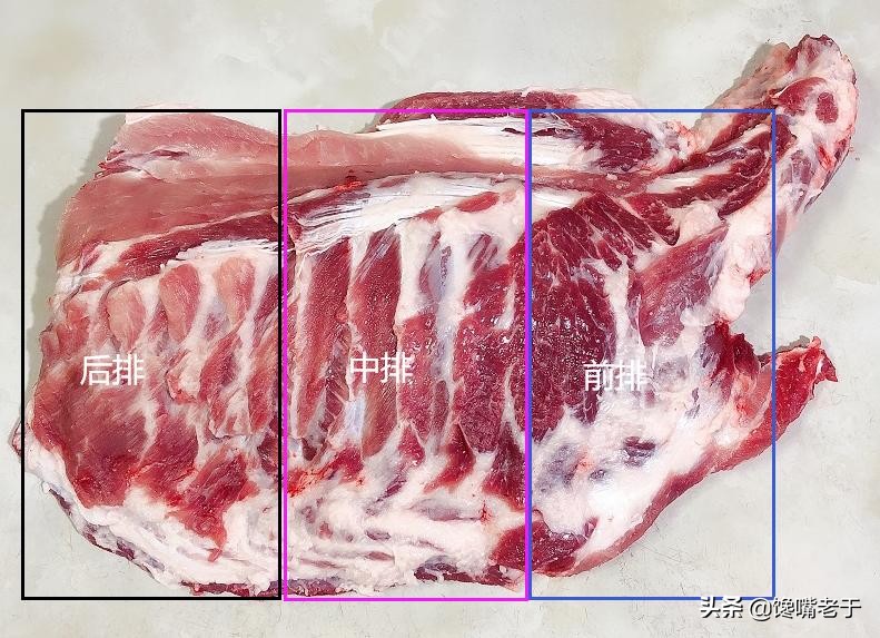 买排骨，“前排”“中排”“后排”差别很大，弄懂了，少花冤枉钱