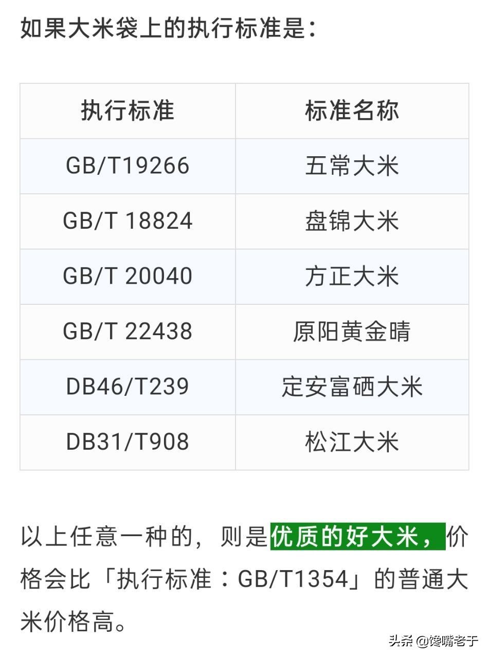 内行人买大米，不只看价格，认准米袋“3行字”，挑到优质好米