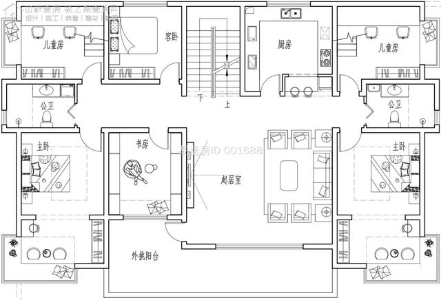 北京房山81万现代农村别墅带室内装修，邻居看后都来借图纸