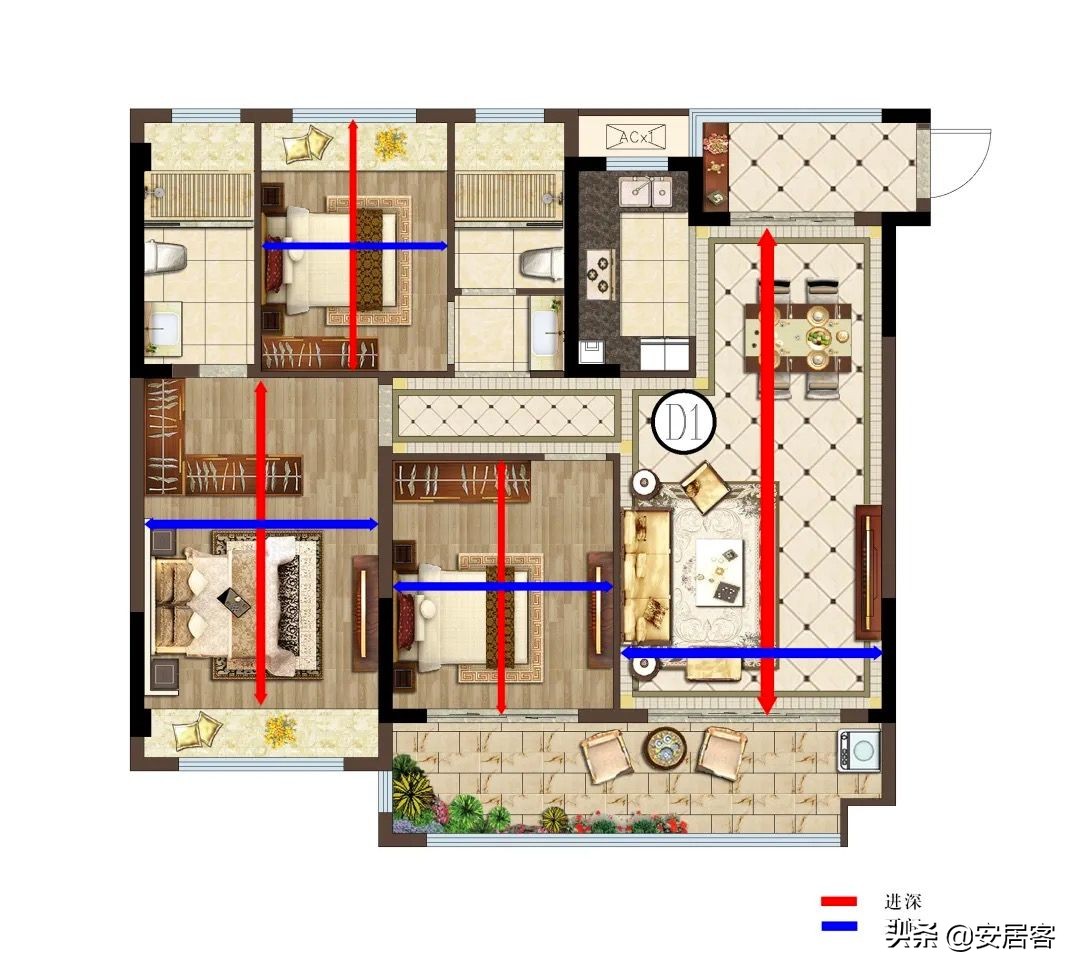 干货｜如何看懂户型图？手把手教你买房不被忽悠