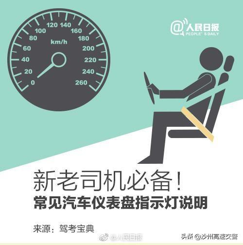 汽车仪表盘上的信息 你都读懂了吗