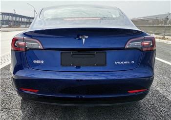 特斯拉Model 3申报图 国产Model 3将搭载磷酸铁锂电池