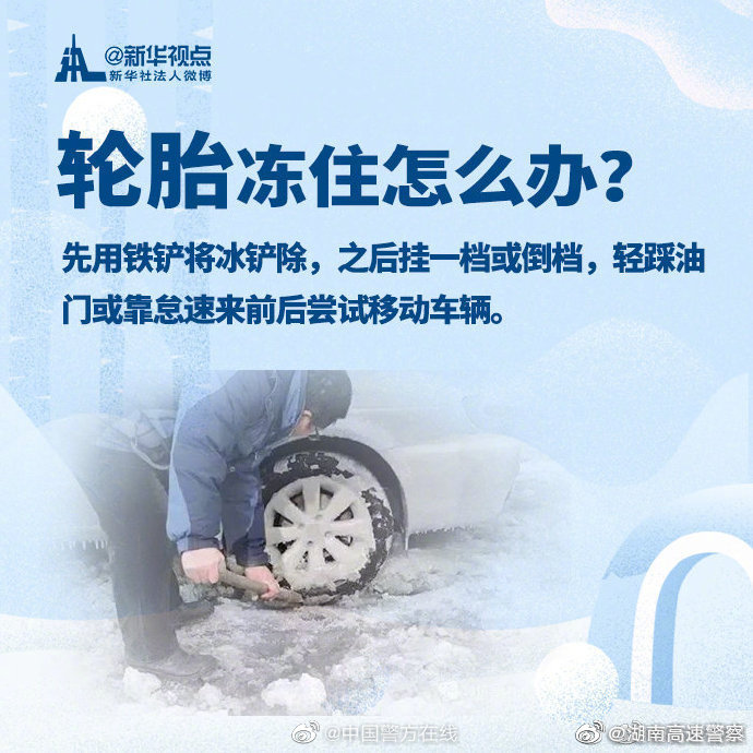 雪天车玻璃结冰，车被冻住了怎么办？别急，收藏这些小妙招↓↓