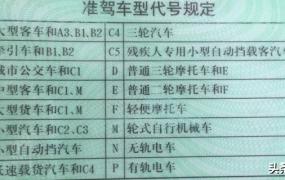 c1 c2 c3 驾照有什么区别？一篇内容读懂