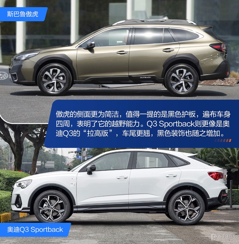 30万级别跨界SUV选哪款？斯巴鲁傲虎VS奥迪Q3 Sportback