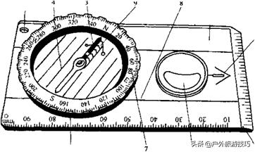 指北针在野外实战运用技巧—定向运动及野外生存入门技巧5