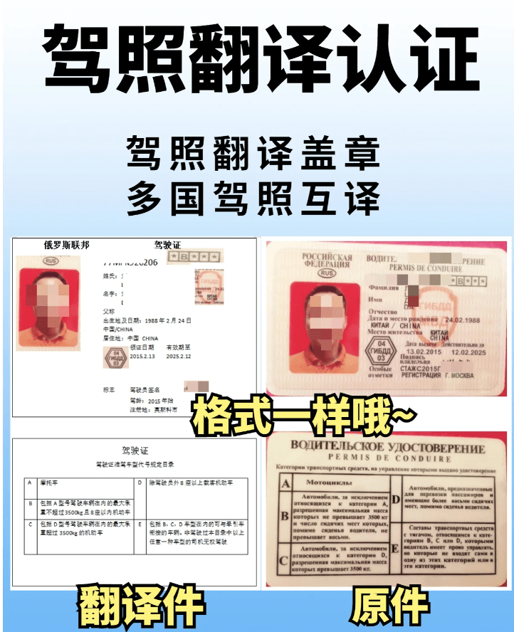 出国自驾游驾照翻译件怎么弄 