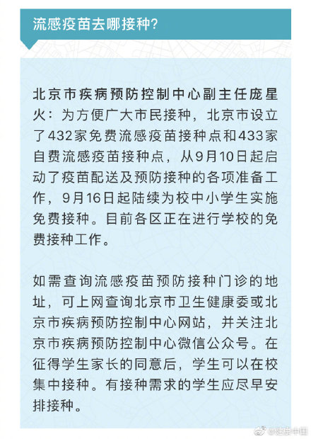 关于流感疫苗，这些核心信息你知道吗？