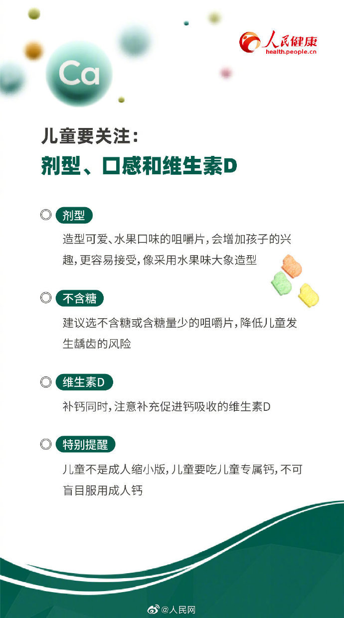 一瓶钙全家补？教你正确补钙