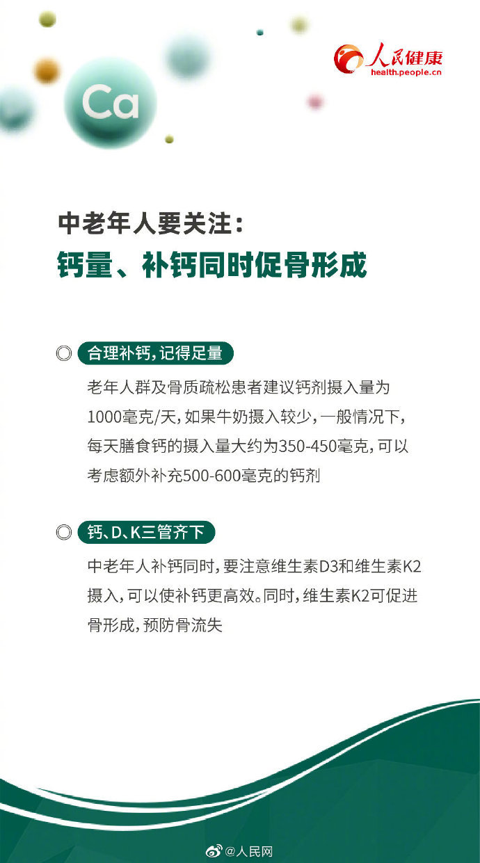 一瓶钙全家补？教你正确补钙