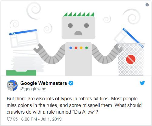 谷歌开源robots.txt 欲引领搜索引擎爬虫的行业标准