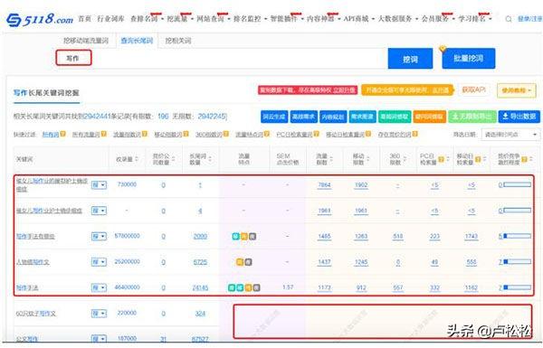 一文告诉你SEO站长综合查询工具-5118功能使用大全