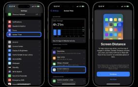 iOS 17 中的 iPhone 屏幕距离控制保护眼睛