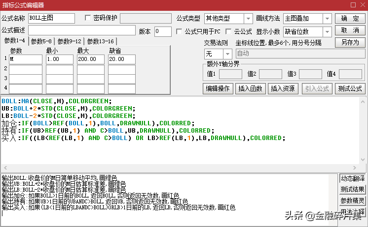 手把手教你怎么使用改良版BOLL指标