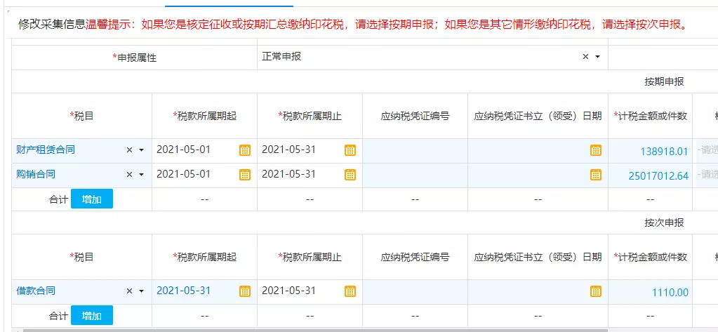 印花税变了！到底是按次申报还是按期申报？千万别多缴