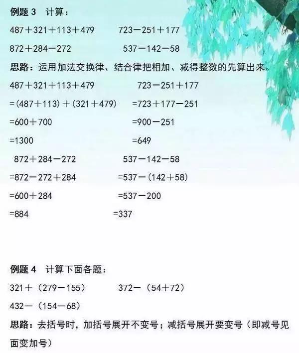 11种小学数学常见题型