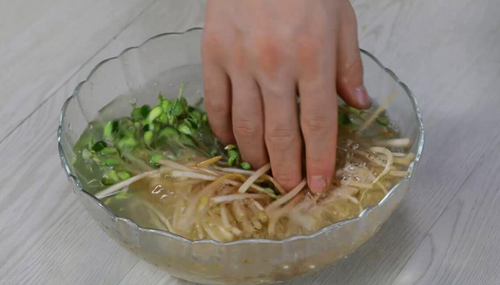 黄豆芽炒肉皮的做法 肉皮炒黄豆芽怎么做