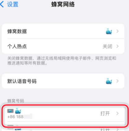 iphone13怎么设置主副号2