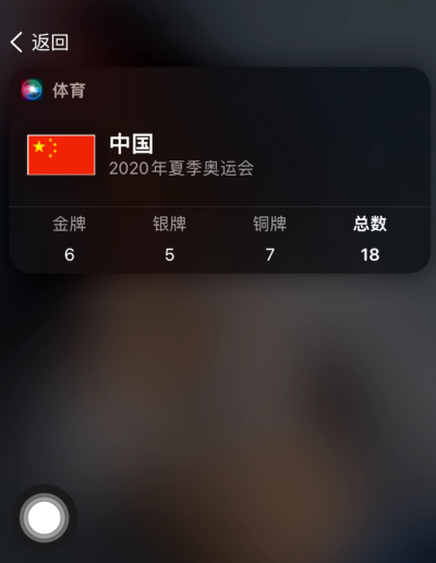 iPhone手机怎样使用Siri看奥运?iPhone手机如何用Siri看奥运的方法截图