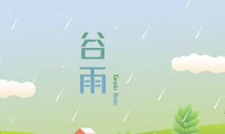 谷雨节气的寓意和传统是什么